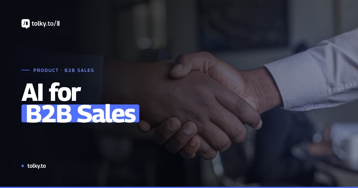 AI for B2B Sales: How Agents Qualify Leads and Increase Conversion